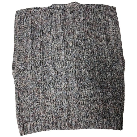 Vintage 70's 80's  SMALL Womens Arrow Hyde Park Sleeveless Knit Sweater Vest - Picture 3 of 5